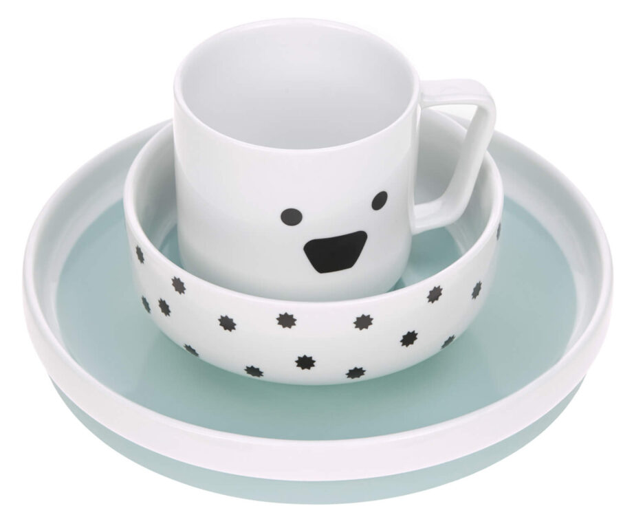 Dish Set Porcelain 2021 Little Chums dog