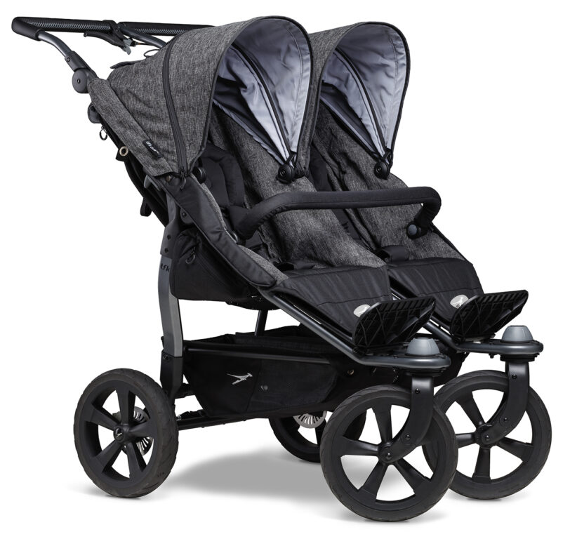 duo stroller 2023 - air chamber wheel prem. anthracite