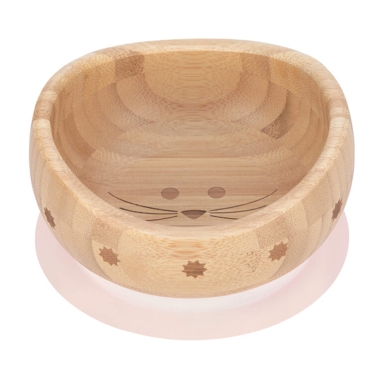 Bowl Bamboo Wood Little Chums mouse