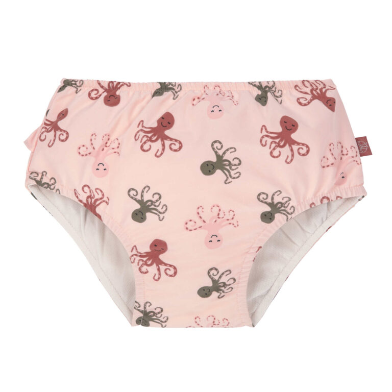 Swim Diaper Girls octopus rose 18 mo.