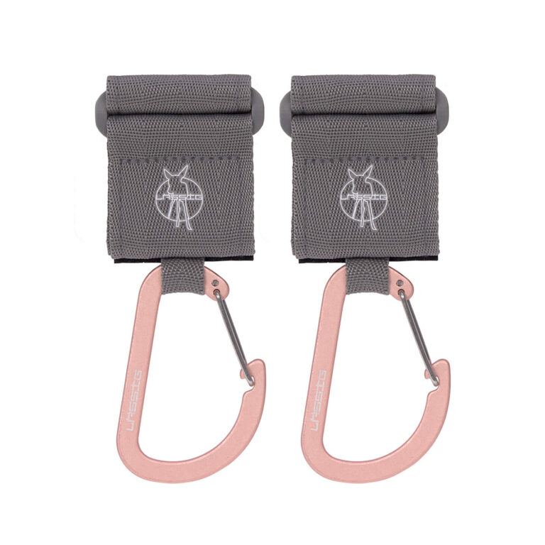 Casual Stroller Hooks with Carabiner 2023 grey