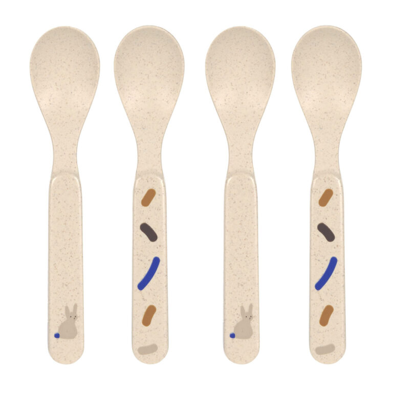 Spoon Set PP/Cellulose Little Mateys royal blue
