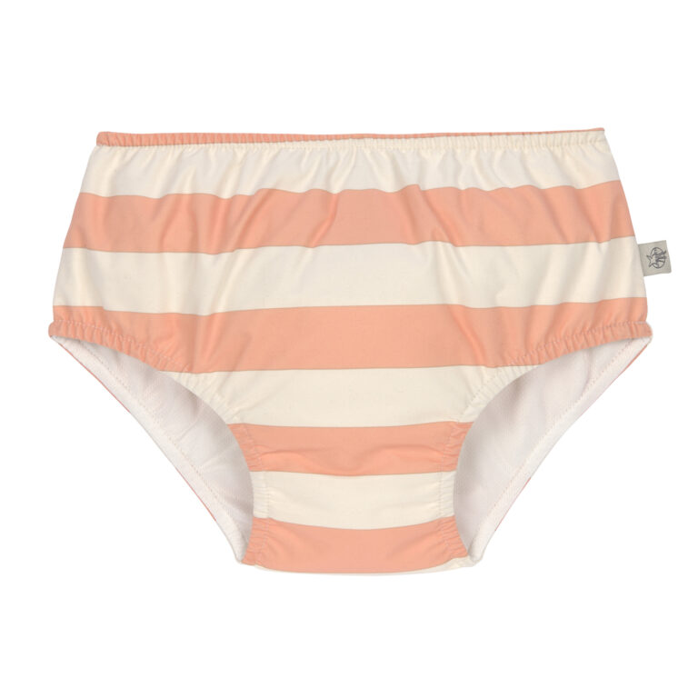 Swim Diaper 2023 Girls block stripes milky/peach 13-18 mon.