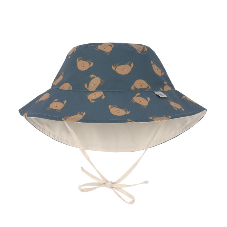 Sun Protection Bucket Hat crabs blue 19-36 mon.