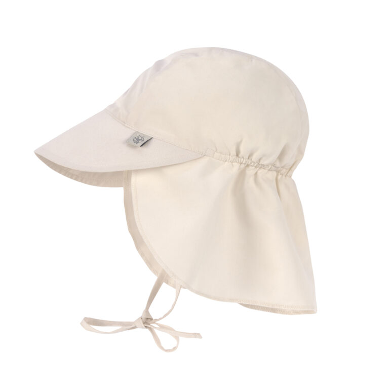 Sun Protection Flap Hat 2023 milky 19-36 mon.