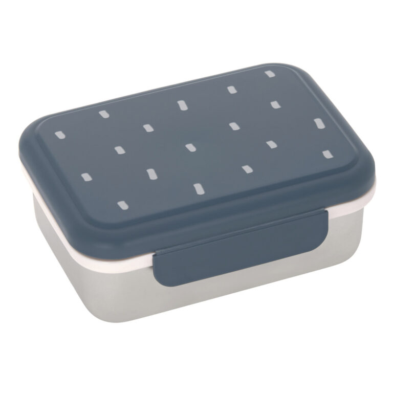 Lunchbox Stainless Steel Happy Prints midnight blue