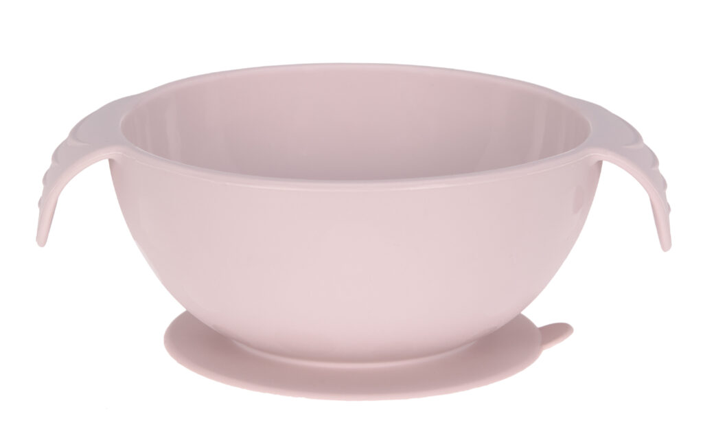 Bowl Silicone pink with suction pad
