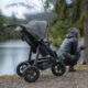 Mono stroller - air wheel olive  (5392.355)