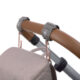 Casual Stroller Hooks with Carabiner grey  (7142C.03)