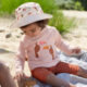 Sun Protection Bucket Hat dots powder pink 19-36 mo.  (7289.006)