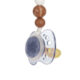 Soother Holder Wood/Silicone Little Universe moon rust  (7332.005)