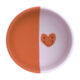Bowl Silicone Happy Rascals Heart lavender  (7246S.02)
