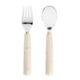Cutlery with Silicone Handle 2pcs nature  (72402.03)