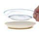Dish Set Glass/Silicone nature  (7205G.03)