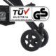 swivel wheel T-008-DR - přední dvoukolo joggster sport