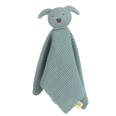 Knitted Baby Comforter Little Chums dog  (7328.001)