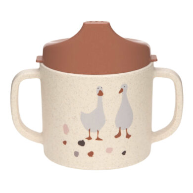Sippy Cup PP/Cellulose Tiny Farmer Sheep/Goose nature  (7245C.01)