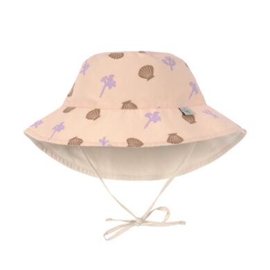 Sun Protection Bucket Hat 2023 corals peach rose 19-36 mon.  (7289.027)