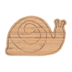 Breakfast Board Bamboo Wood Garden Explorer snail  (7244.009)