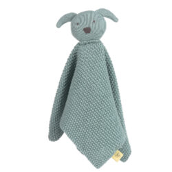 Knitted Baby Comforter Little Chums dog - dětský utěšitel