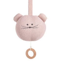 Knitted Musical Little Chums mouse - hudobná hračka