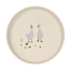 Plate PP/Cellulose Tiny Farmer Sheep/Goose nature  (7243C.01)
