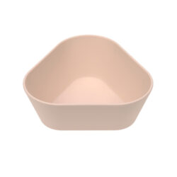 Bowl Geo powder pink - dětská miska