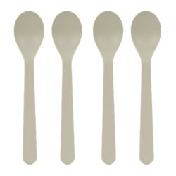 Spoon Set Geo warm grey - lžičky