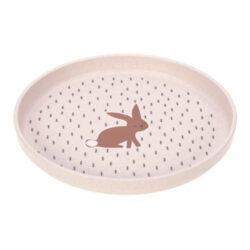 Plate PP/Cellulose Little Forest rabbit - dětský talíř