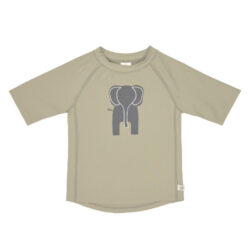 Short Sleeve Rashguard elephant olive 07-12 mo. - tričko
