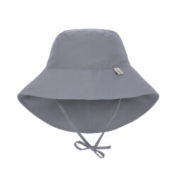 Sun Protection Long Neck Hat grey 07-18 mo. - klobouček