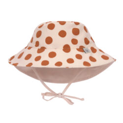Sun Protection Bucket Hat dots powder pink 19-36 mo. - klobouček