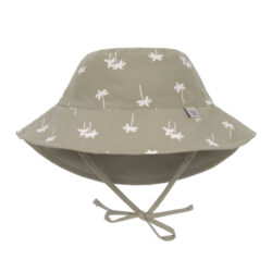 Sun Protection Bucket Hat palms olive 19-36 mo. - klobouček