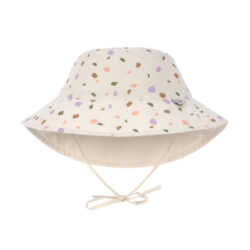 Sun Protection Bucket Hat 2023 pebbles multic./milky 07-18 mon. - klobik