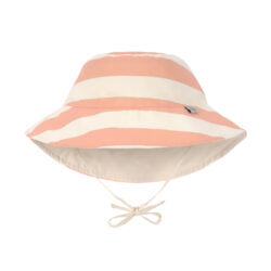 Sun Protection Bucket Hat block str.milky/peach 07-18 mon. - klobúčik