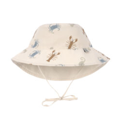 Sun Protection Bucket Hat sea animals milky 19-36 mo. - klobouček