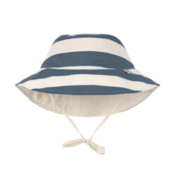 Sun Protection Bucket Hat block str.milky/blue 19-36 mon. - klobouček
