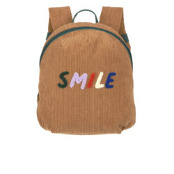 Tiny Backpack Cord Little Gang Smile caramel - dtsk batoh