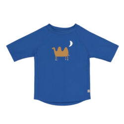 Short Sleeve Rashguard camel blue 19-24 mon. - tričko