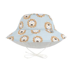 Sun Protection Bucket Hat lion powder blue 07-18 mon. - klobik