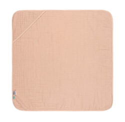 Muslin Hooded Towel 2021 light pink - ručník s kapucí
